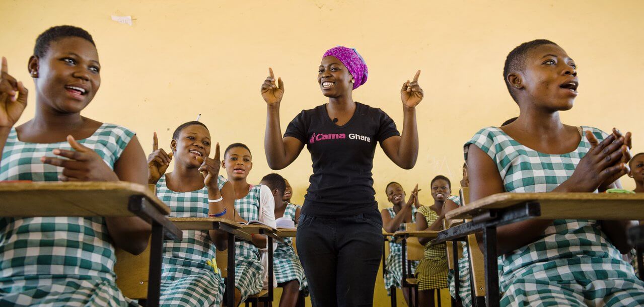 Pay-It-Forward Scaling: A Powerful New Approach Exemplified by CAMFED